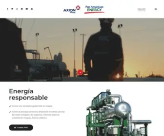 Pan-Energy.com(Pan American Energy (PAE)) Screenshot