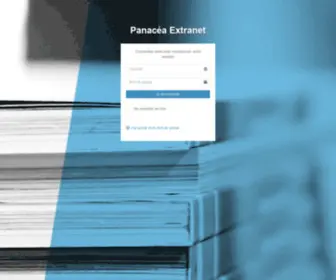 Panacea-Extranet.com(Panacéa) Screenshot