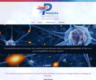 Panaceabiomed.com(Panacea Biomed LLC) Screenshot