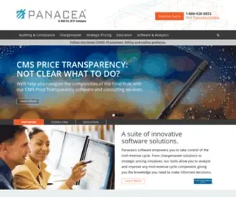 Panaceainc.com(Panacea Inc) Screenshot