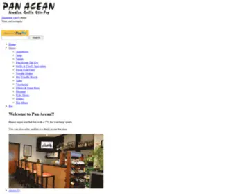 Panaceancoppell.com(Pan Acean Noodle) Screenshot