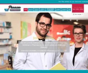 Panacearxpharmacy.com(Panacea Rx Pharmacy) Screenshot