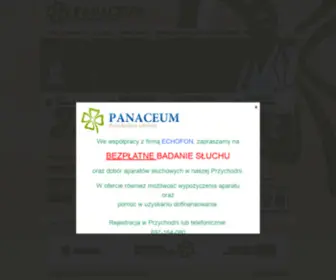 Panaceum-Rumia.pl(Panaceum Rumia) Screenshot