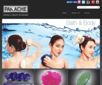 Panache.com.co(Makeup Tools) Screenshot