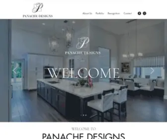 Panachedesignsfl.com(Boca Raton interior design firm) Screenshot