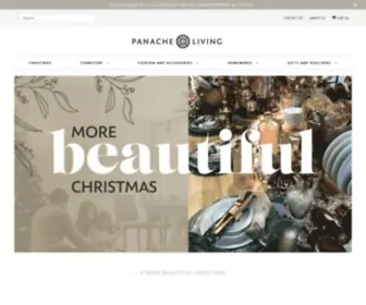 Panacheliving.com.au(Homewares Perth) Screenshot