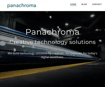 Panachroma.com(Creative technology solutions) Screenshot