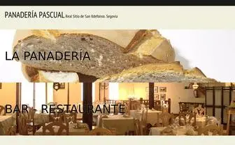 Panaderiapascual.es(Panadería Pascual) Screenshot