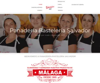 Panaderiasalvador.com(Panadería) Screenshot