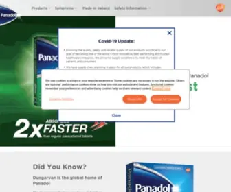 Panadol.com(Country Selector) Screenshot