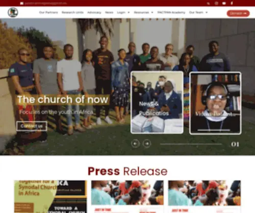 Panafricantheologyandpastoralnetwork.org(Collaborative Theological Research and Advocacy) Screenshot