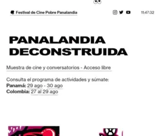 Panalandia.info(Festival de Cine Pobre Panalandia) Screenshot