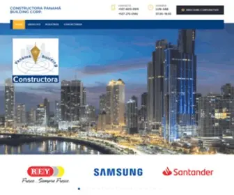 Panamabuilding.com(CONSTRUCTORA) Screenshot