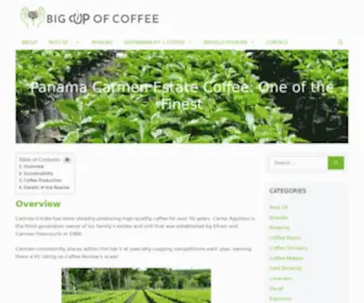 Panamacarmencoffee.com(Panama Carmen Estate Coffee) Screenshot