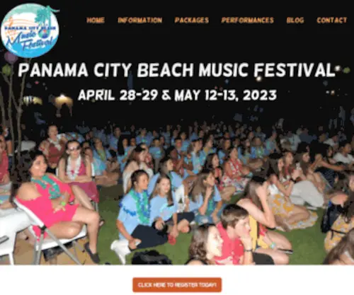 PanamacitybeachmusicFestival.com(Panama City Beach Mu) Screenshot