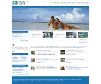 Panamacitybeachplacestostay.com(Panama City Beach Condo Rentals) Screenshot