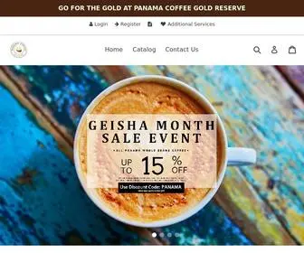 Panamacoffeegoldreserve.com(Panama Coffee Gold Reserve Inc) Screenshot