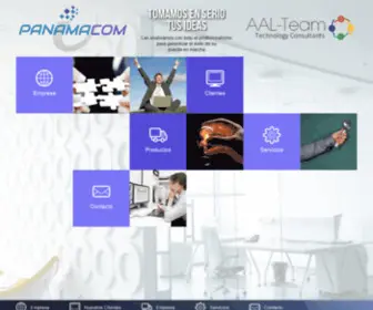 Panamacom.com(Desarrollo, diseño y programación web panama, desarrollo aplicaciones iOS y Android, Apps iPhone) Screenshot