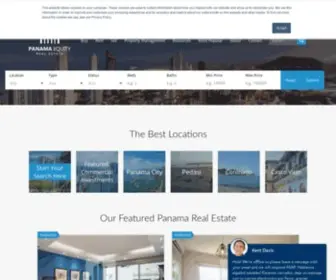 Panamaequity.com(Panama Real Estate To Buy) Screenshot