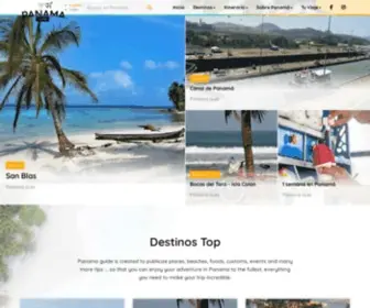 Panamaguia.com(Panama Guía) Screenshot