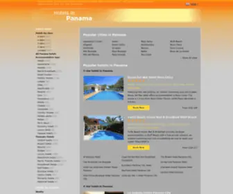 Panamahotel24.com(Panama hotels & apartments) Screenshot