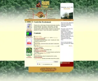 Panamatours.com(Virtual Tourism Center) Screenshot