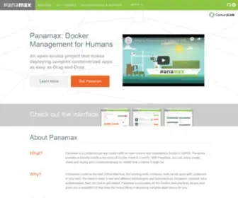 Panamax.io(Docker Management for Humans) Screenshot