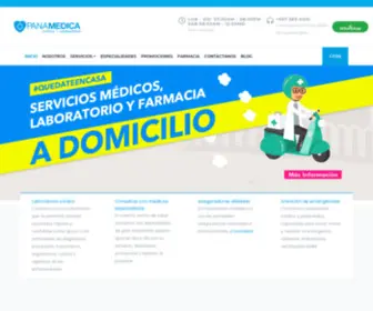 Panamedica.com.pa(Panamedica Clinica) Screenshot