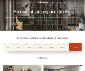 Panaria.fr(Carreaux pour sols et revêtements de mur d'intérieur et d'extérieur en céramique) Screenshot