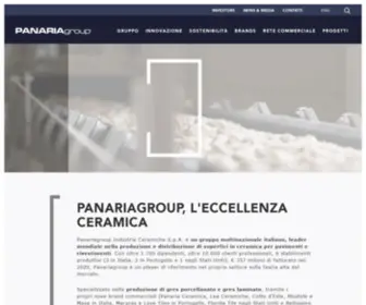 Panariagroup.it(Ceramic Surfaces) Screenshot