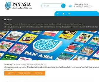 Panasiapub.com(Pan Asia Publications) Screenshot