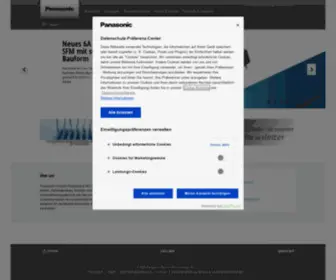 Panasonic-Electric-Works.ch(Panasonic Panasonic Electric Works) Screenshot