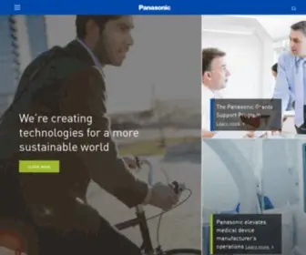 Panasonic-LA.com(Panasonic Latin America) Screenshot
