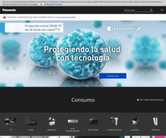 Panasonic.co.cr(Panasonic Costa Rica) Screenshot