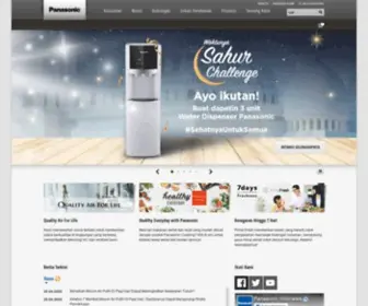 Panasonic.co.id(Panasonic Indonesia) Screenshot