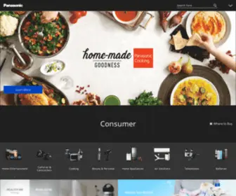 Panasonic.co.za(Panasonic Africa) Screenshot