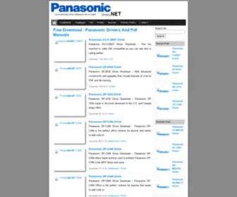 PanasoniCDriver.net(Panasonic Driver Download) Screenshot