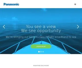 Panasonicmaritime.com(Panasonic Maritime) Screenshot