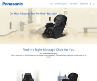 Panasonicmassage.com Screenshot