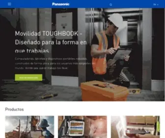 Panasonicmovilidad.com(Movilidad toughbook) Screenshot