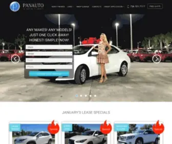 Panautomiami.com(Try to lease a car with Panauto) Screenshot