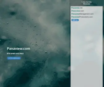Panaview.com(Site Name Reserved) Screenshot