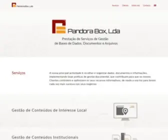 Panbox.co.mz(Pandora Box) Screenshot