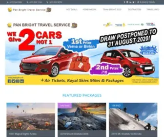 Panbright.com(Travel & Tour) Screenshot