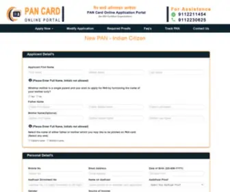 Pancard-Online.org(PAN Card Online Application. Process) Screenshot