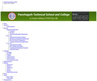 Panchagarhtsc.edu.bd(Our Website) Screenshot