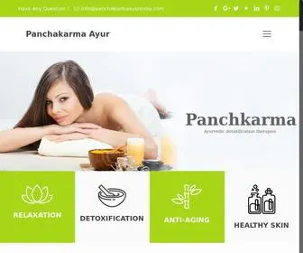 Panchakarmaayurindia.com(Panchkarma) Screenshot