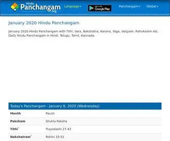 Panchangam.org(August 2014 Hindu Panchangam (Vijaya & Jaya Nama Samvatsara Panchangam)) Screenshot