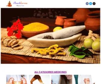 Panchkarmayurveda.com(Panchkarma Ayurveda) Screenshot