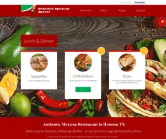 Panchosmexicanbuffethouston.com(Pancho's Mexican Buffet) Screenshot